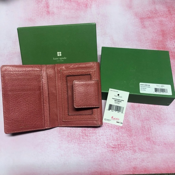 Pink Kate Spade New York Georgetown French Wallet - Picture 8 of 8